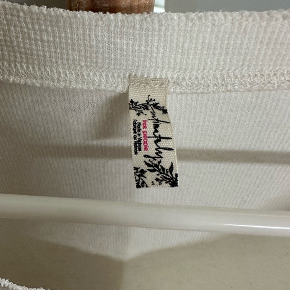 Free people Women's Cream Long Sleeve Body suit - Picture 4 of 5